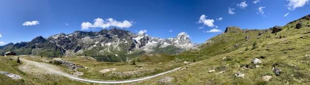Il Cervino e la Grandes Murailles