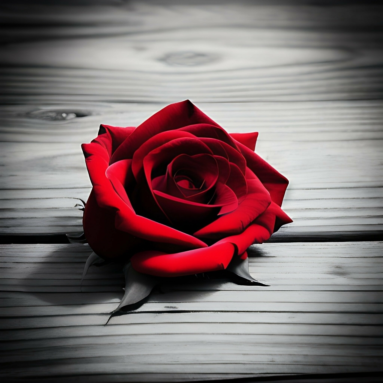 Rosa rossa