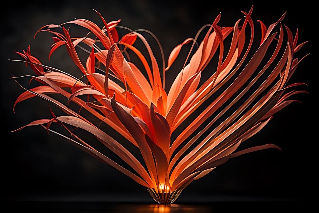 Cuore floreale