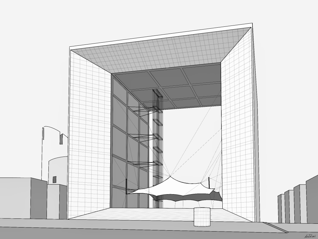 Le Grande Arche De La Defense