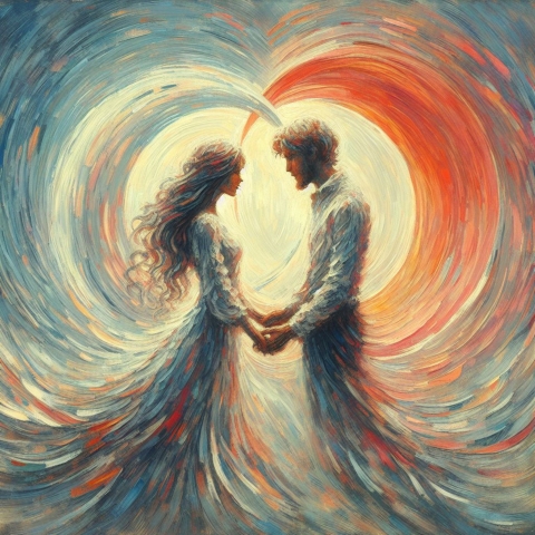 SENTIMENTO AMORE - ASTRATTO #6