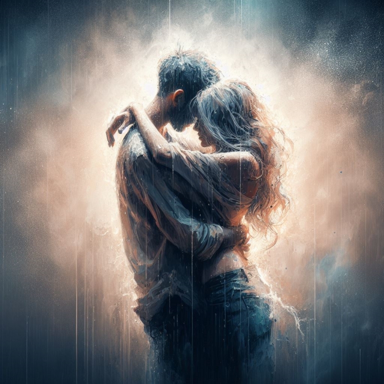 SENTIMENTO AMORE - AMANTI SOTTO LA PIOGGIA #1