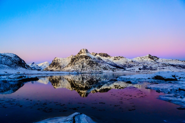 Lofoten tramonto