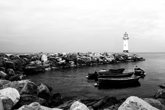 Barche e mare