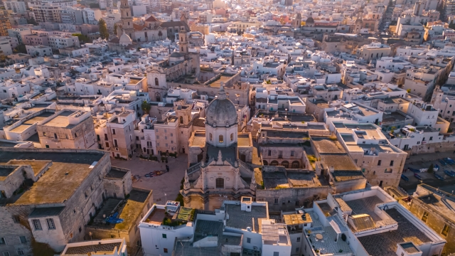 Vista Aerea di Monopoli, Italia