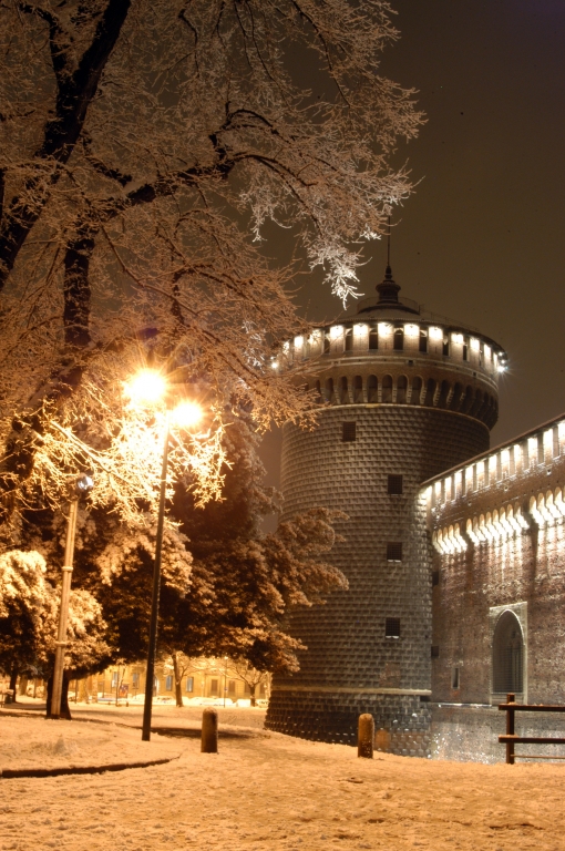 Castello in bianco
