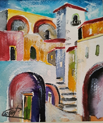 PAESAGGIO rustico delM° P.COLLE