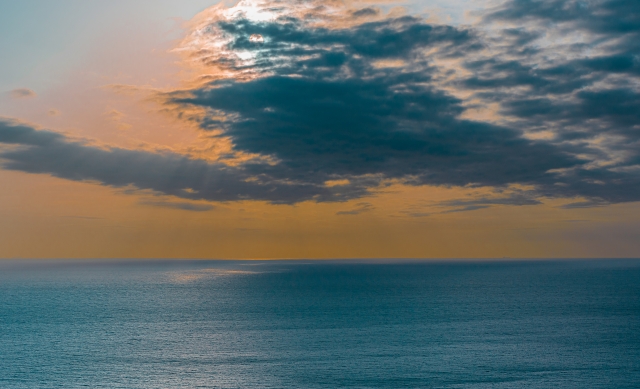 Tramonto nuvoloso