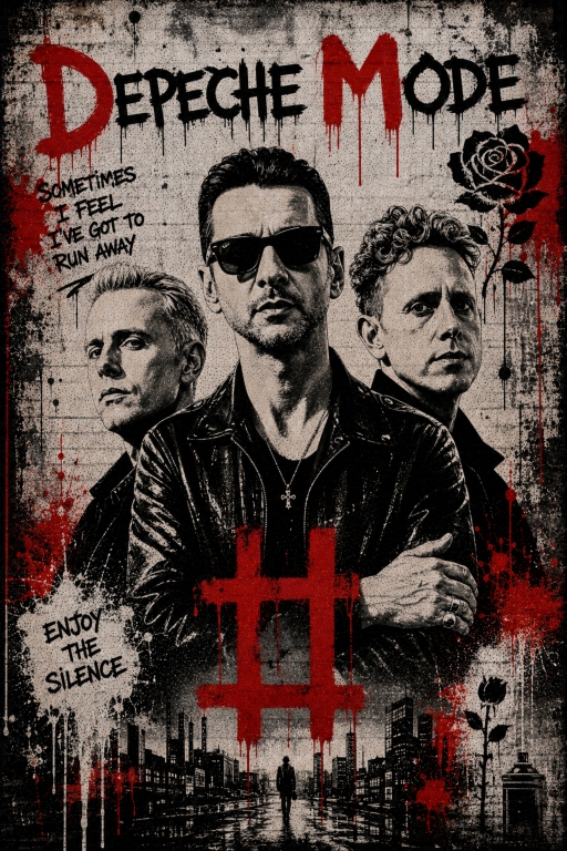 Depeche Mode Street Art
