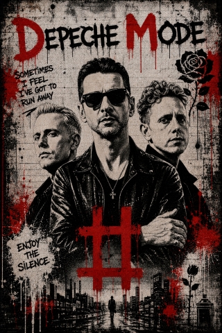 Depeche Mode Street Art