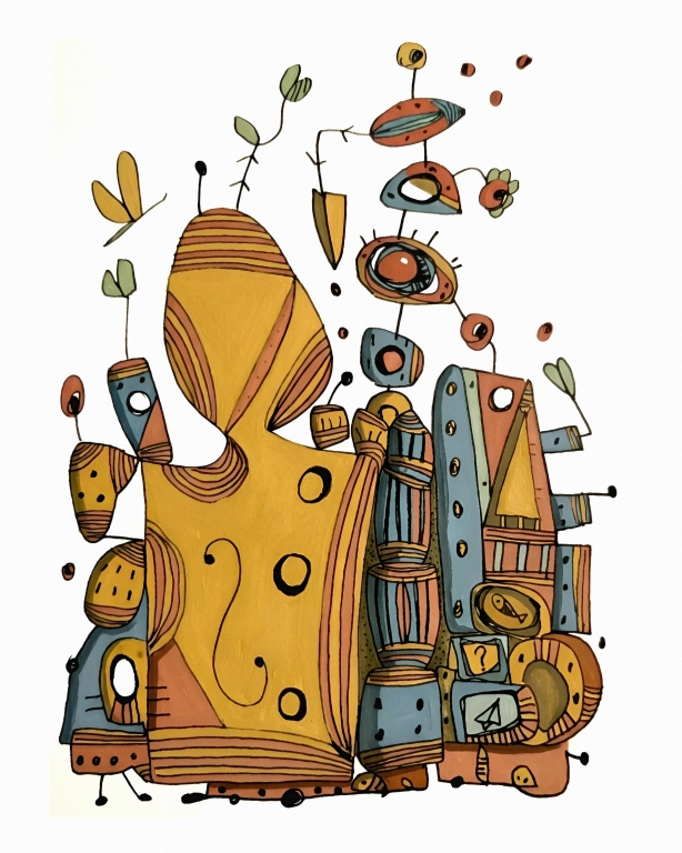 Metafisica da tre soldi (omaggio a De Chirico)