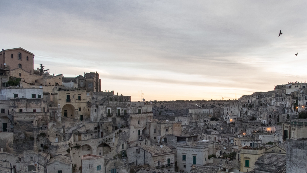 L'alba di Matera