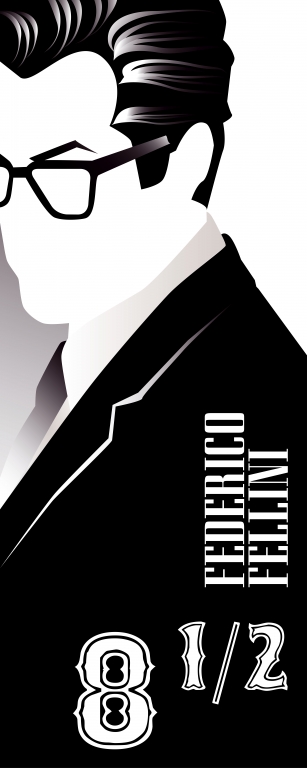 Otto e mezzo – Illustrazione ispirata al film