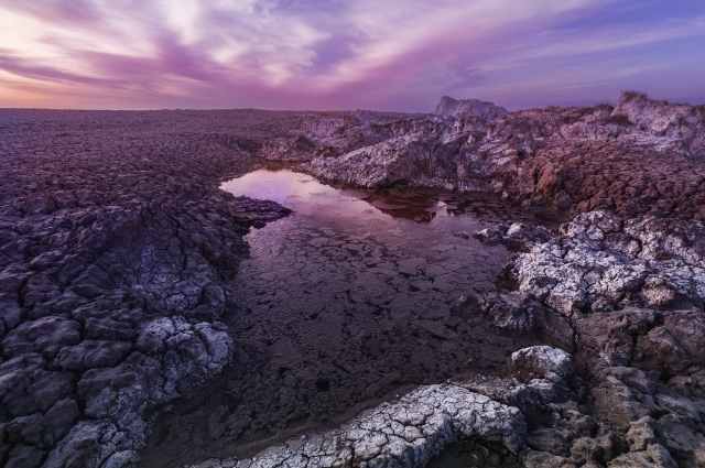 Evening on the Volcano
