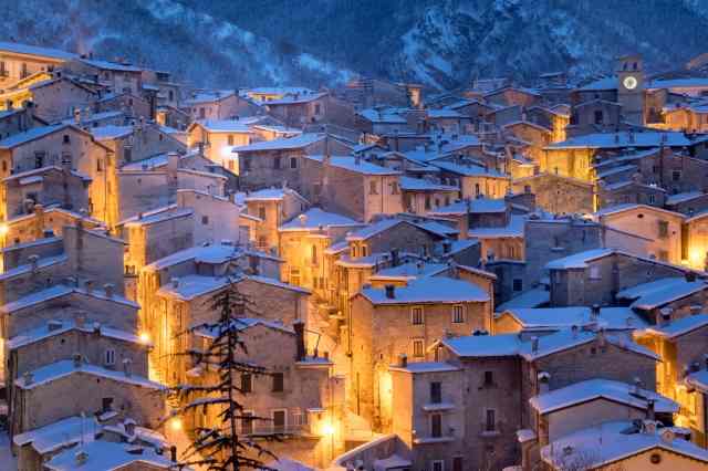 Scanno in inverno