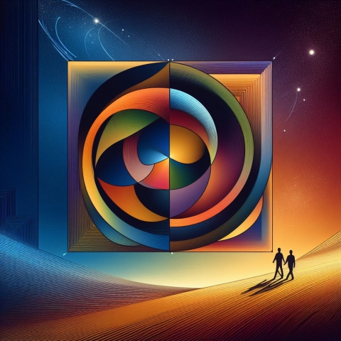 AMICIZIA - ARTE ASTRATTA -#2