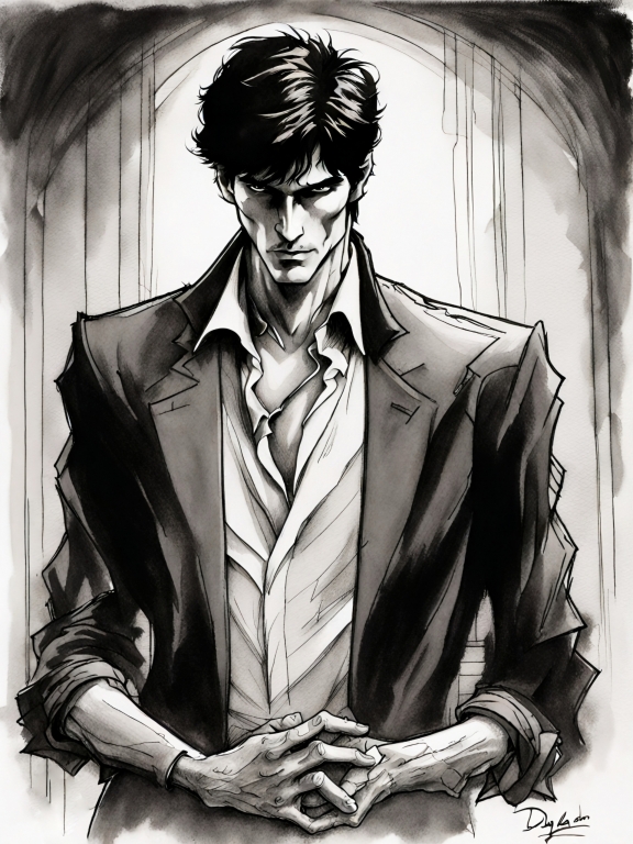 Dylan Dog portrait