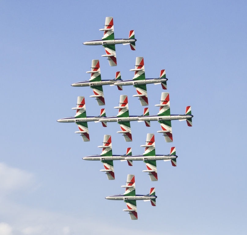 frecce tricolori diamante
