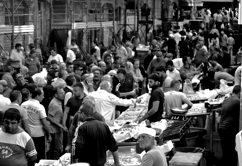 Scena di mercato