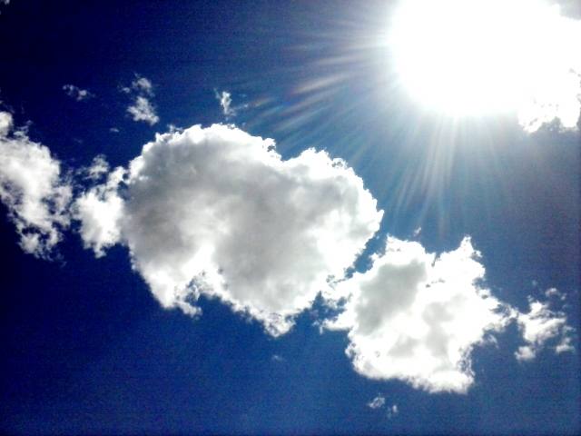 clouds...