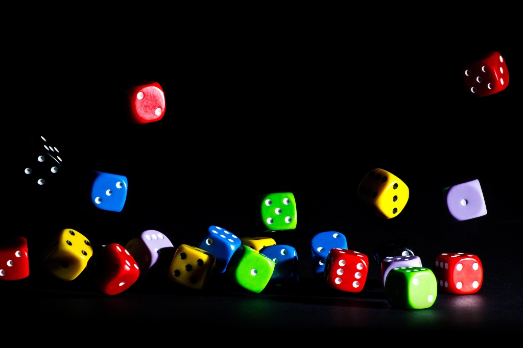 Colorfull dice
