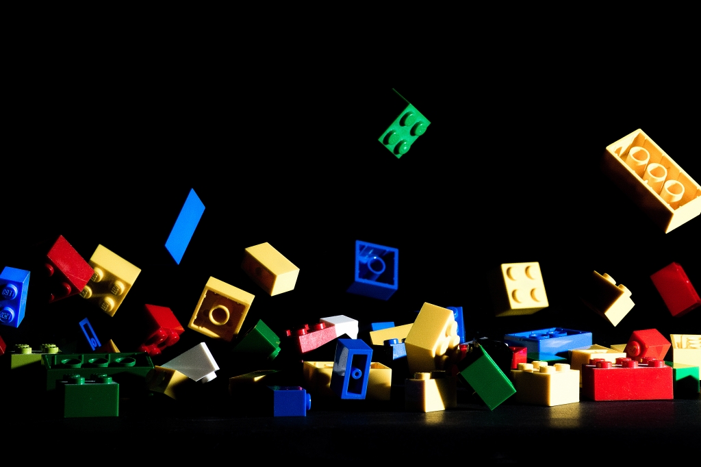 Colored lego