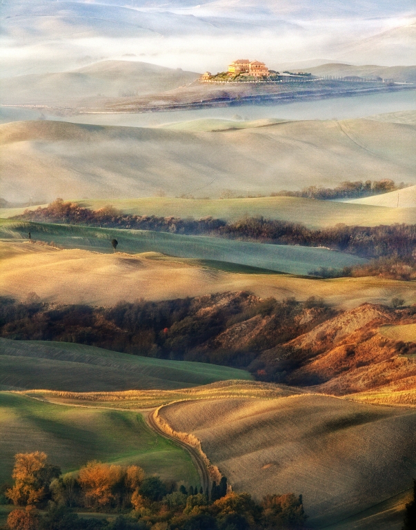 Dipinto fotografico toscano