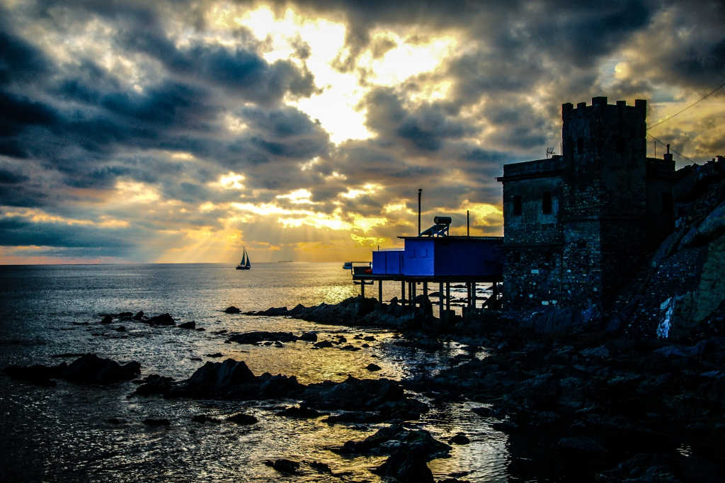Vernazzola al tramonto