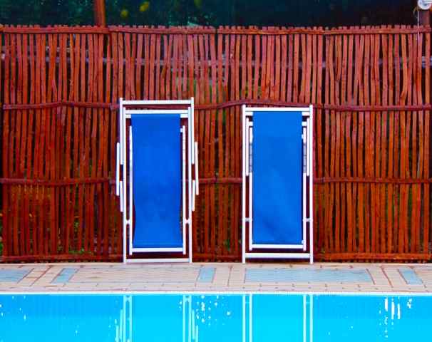 Minimal deckchair
