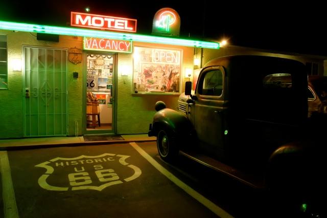 Route 66, Motel, Arizona
