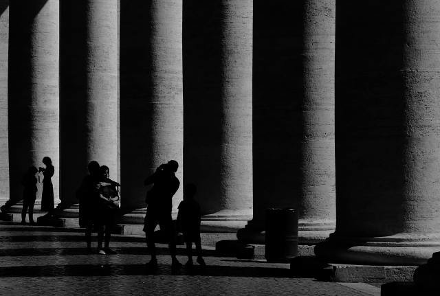 Ombre al colonnato