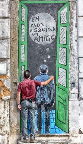 A Friend at every Corner, Lisbon · davidefantasia