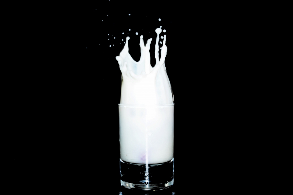 eruzione di latte