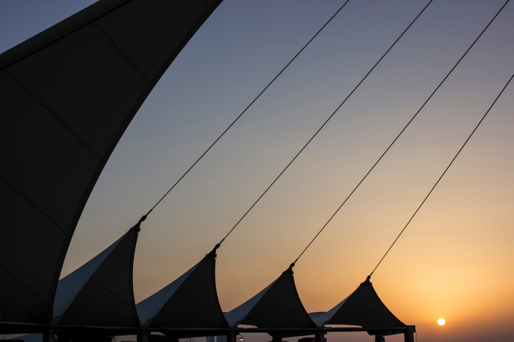 Geometrie al tramonto