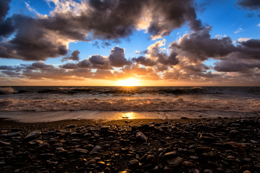 Camogli sunset