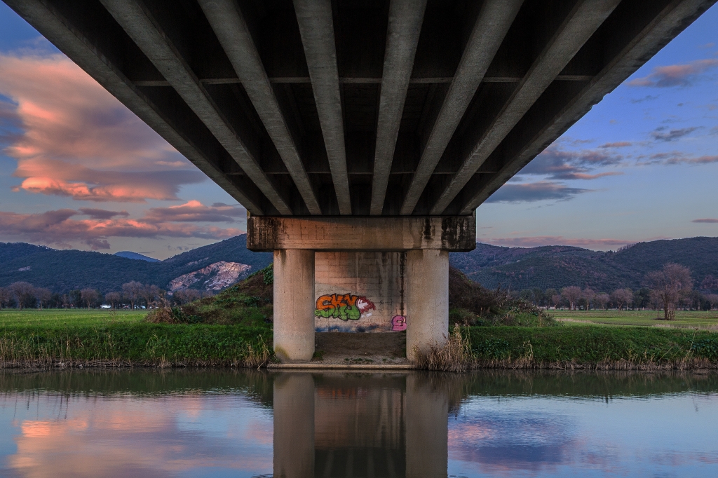Under the bridge