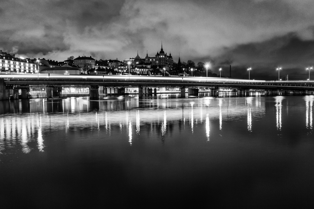 Crossing the bridge