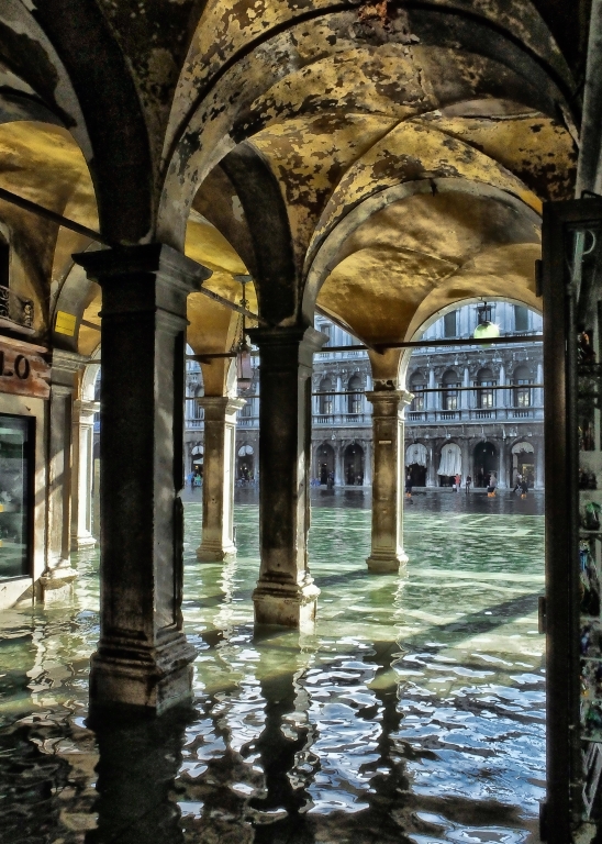 Acqua alta a Venezia