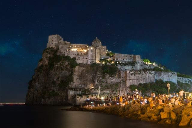 Ischia festa al Castello Aragonese