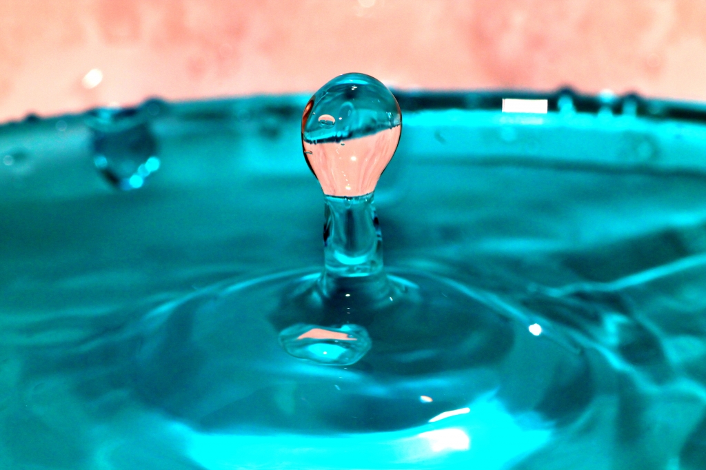 schizzo d'acqua