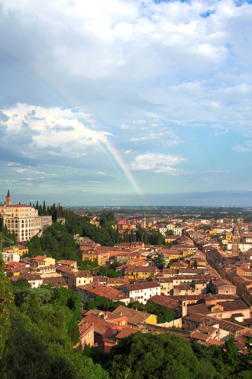 Arcobaleno su Verona