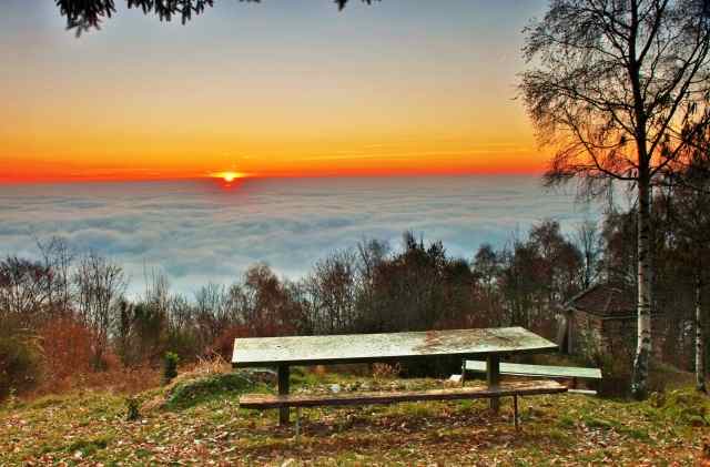 il sorgere del sole