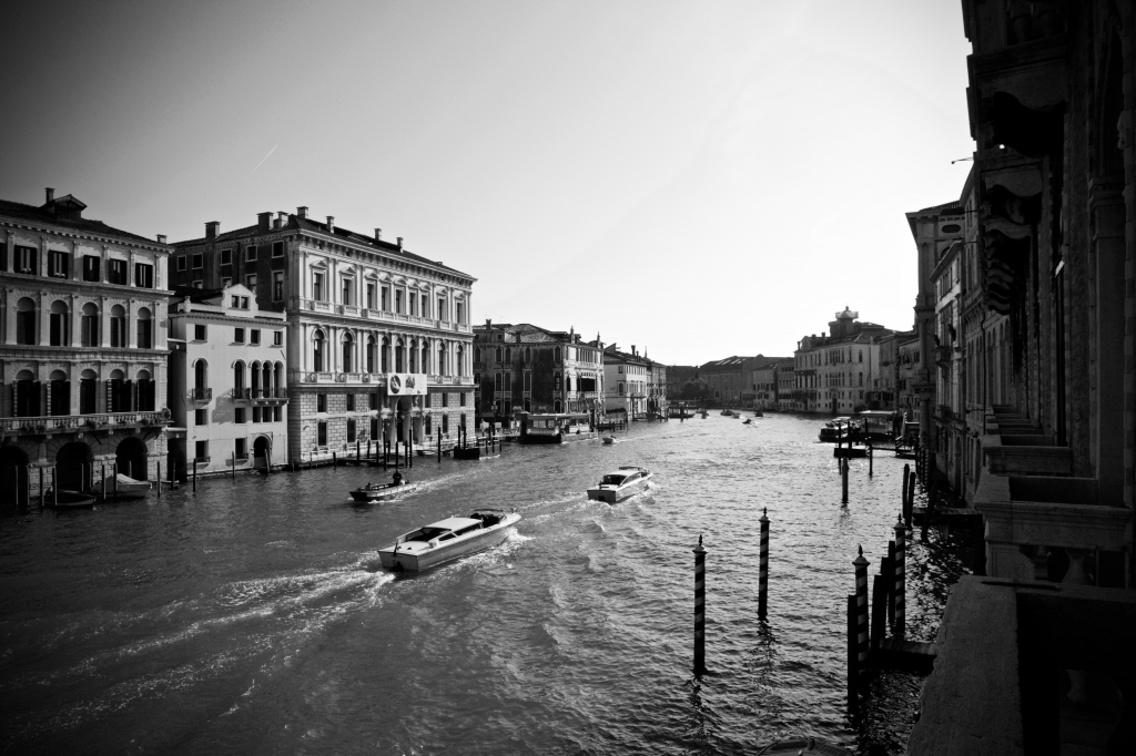 Taxi su Canal Grande