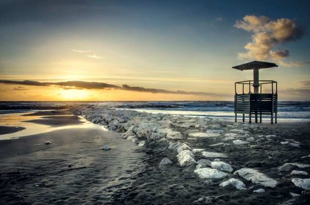 Tramonto invernale