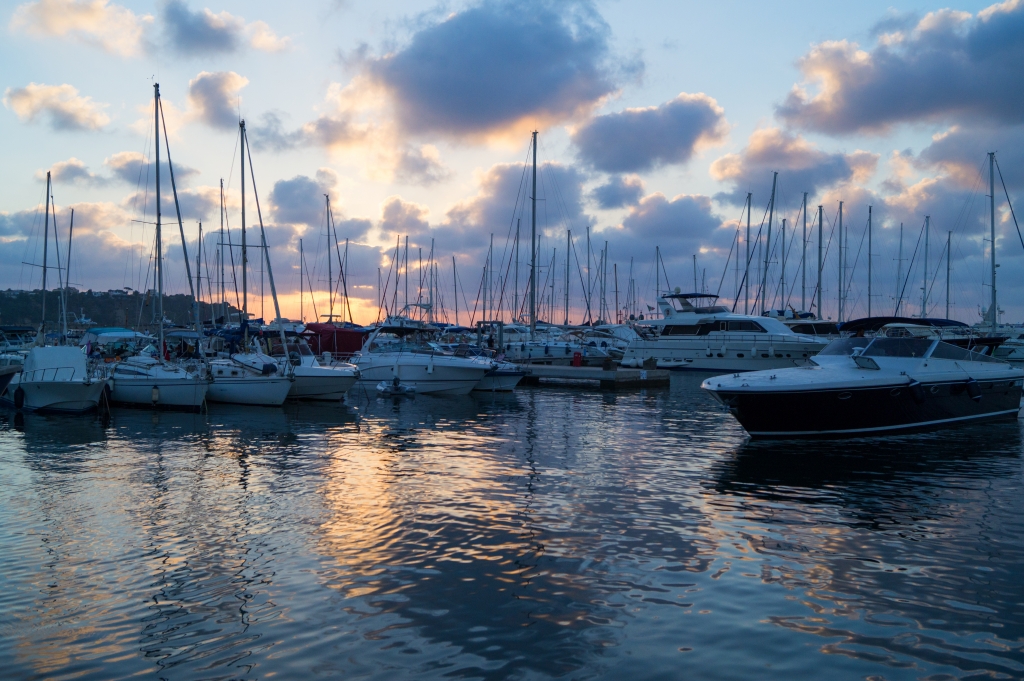 Al tramonto