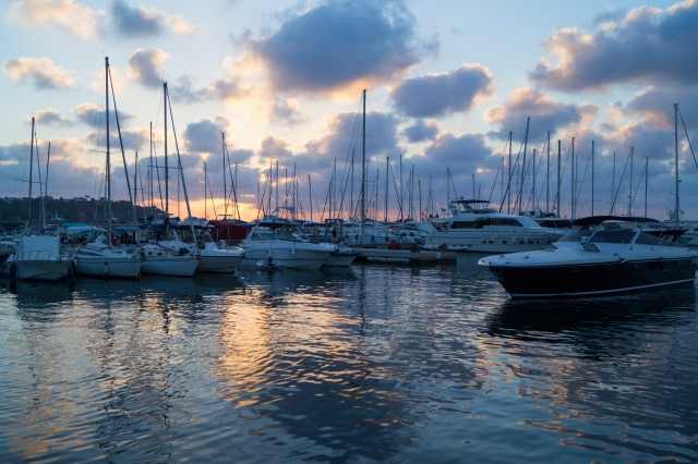 Al tramonto
