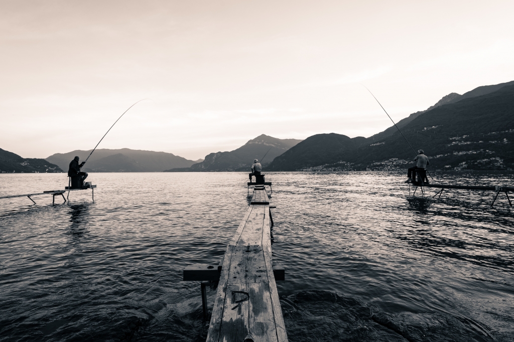 Tre amici o tre pescatori?