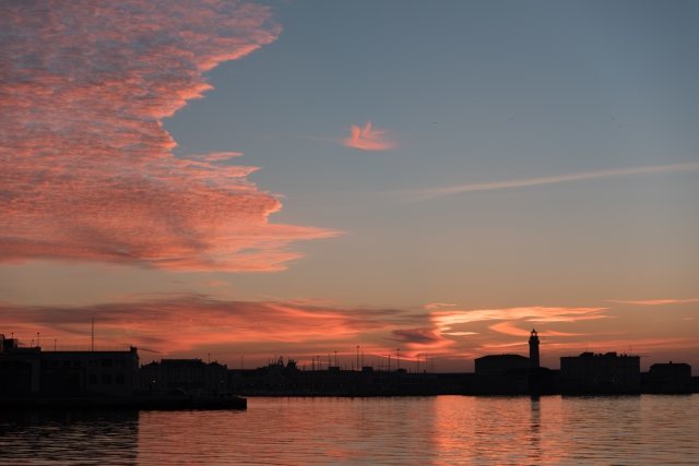 Tramonto di fuoco