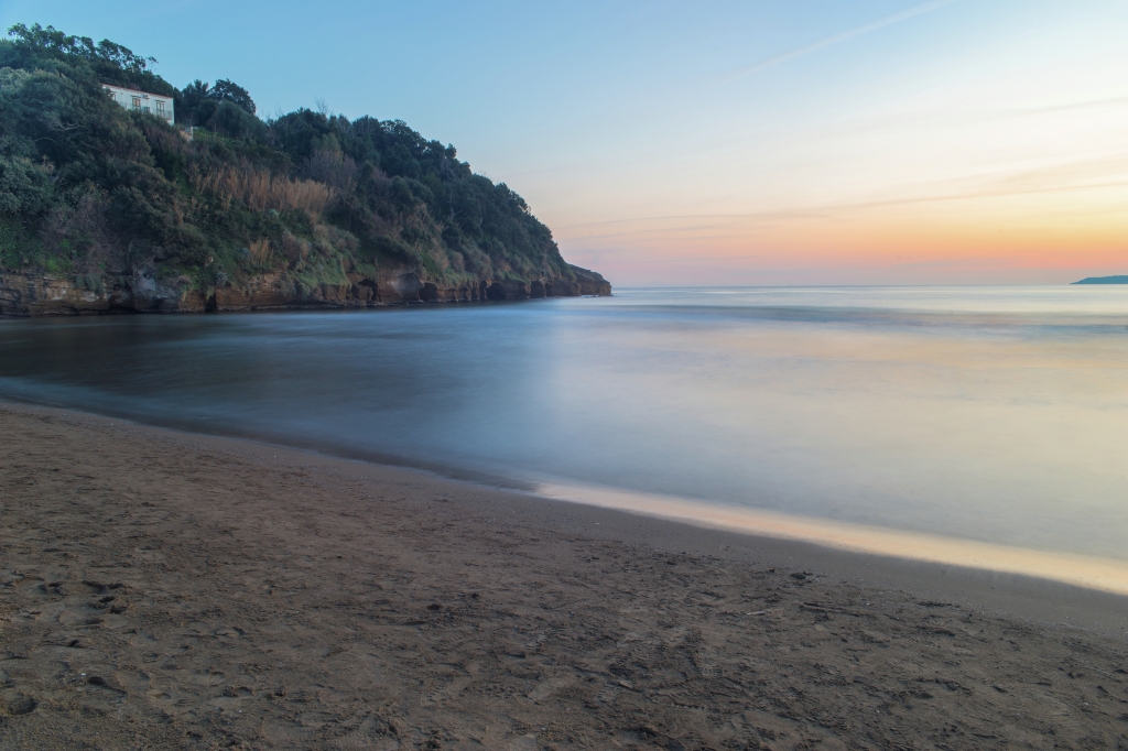 Tramonto dalla spiaggia di Miseno