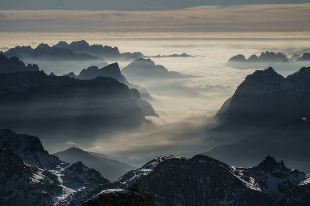 Paesaggio mozzafiato dalla Marmolada